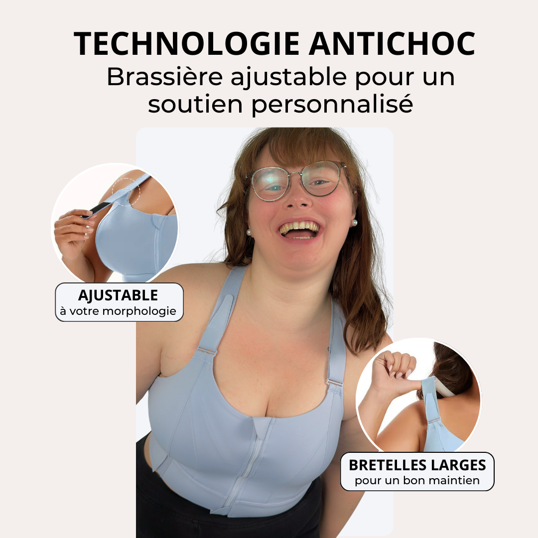 Brassière de sport antichoc